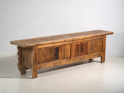 Antiguo mueble de TV tallado (c.1900) #60