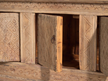 Antiguo mueble de TV tallado (c.1850) #60 - Imagen 9