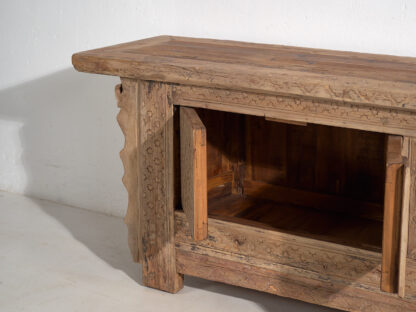 Antiguo mueble de TV tallado (c.1850) #60 - Imagen 10