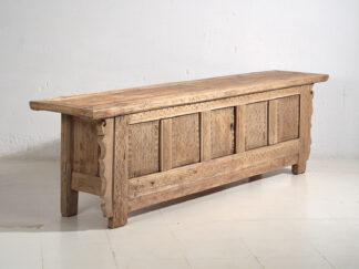 Antique carved TV cabinet (c.1900) #60