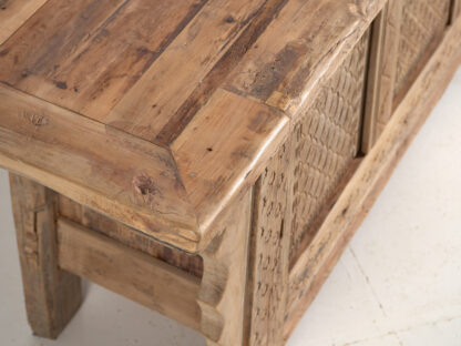 Antiguo mueble de TV tallado (c.1850) #60 - Imagen 3