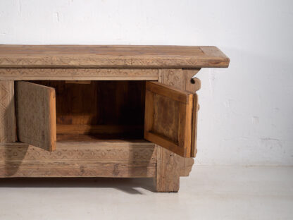 Antiguo mueble de TV tallado (c.1850) #60 - Imagen 8