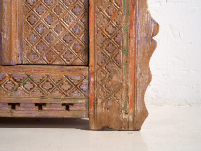 Antique carved sideboard with violet tones (c.1850) #65 - Image 10