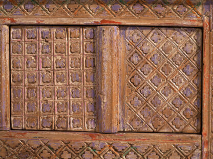 Antique carved sideboard with violet tones (c.1850) #65 - Image 11