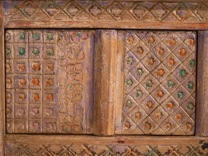 Antique carved sideboard with violet tones (c.1850) #65 - Image 13