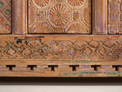 Antique carved sideboard with violet tones (c.1850) #65 - Image 14