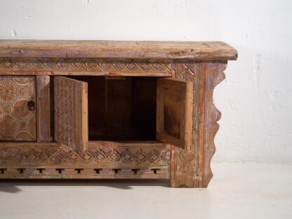 Antique carved sideboard with violet tones (c.1850) #65 - Image 18