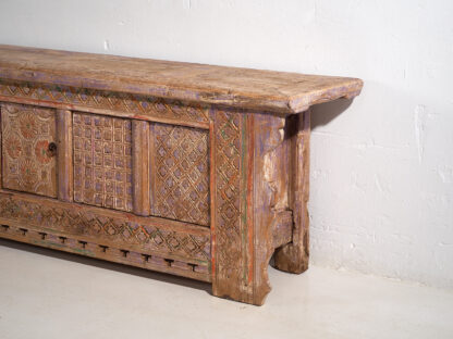 Antique carved sideboard with violet tones (c.1850) #65 - Image 19