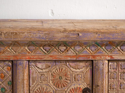 Antique carved sideboard with violet tones (c.1850) #65 - Image 21