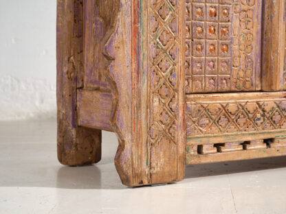 Antique carved sideboard with violet tones (c.1850) #65 - Image 6