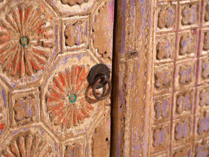 Antique carved sideboard with violet tones (c.1850) #65 - Image 7