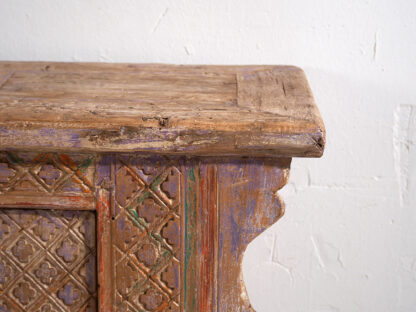 Antique carved sideboard with violet tones (c.1850) #65 - Image 9