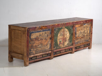 Aparador antiguo pintado a mano (c.1900) #67