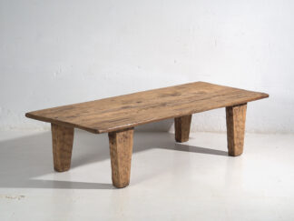 Mesa baja de centro antigua (c.1900) #70