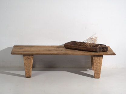 Mesa baja de centro antigua (c.1900) #70