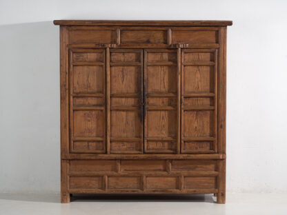 Antique Chinese solid wood antique ethnic cabinet (c.1900) #74