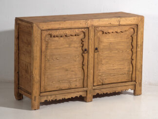 Aparador chino antiguo de dos puertas (c.1900) #5