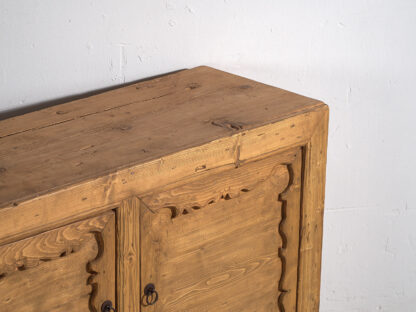Antique Chinese sideboard with two doors (c.1900) #5 - Image 2