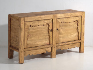 Aparador de dos puertas antiguo (c.1900) #11