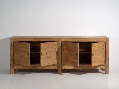 Antique double antique primitive style sideboard (c.1900) #16