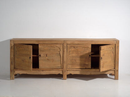 Antique double antique primitive style sideboard (c.1900) #16