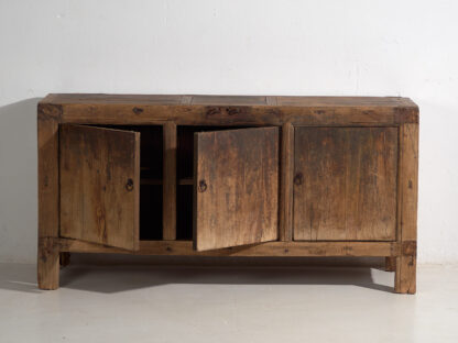 Antique oriental wabi sabi style sideboard (c.1900) #25