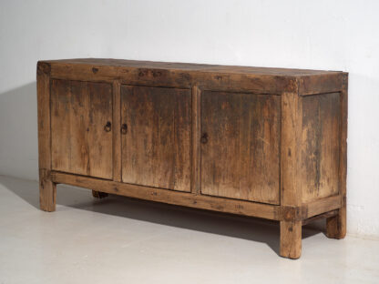 Antique oriental wabi sabi style sideboard (c.1900) #25