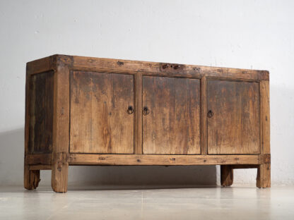 Antique oriental wabi sabi style sideboard (c.1900) #25