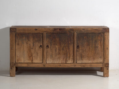 Antique oriental wabi sabi style sideboard (c.1900) #25