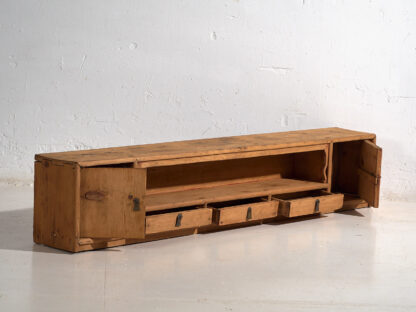Small antique TV cabinet (c.1900) #33