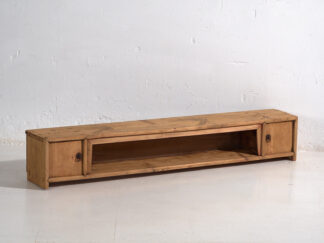 Mueble de TV antiguo de estilo wabi sabi (c.1900) #34