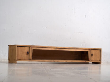 Mueble de TV antiguo de estilo wabi sabi (c.1900) #34