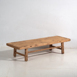 Mesa de centro larga antigua (c.1900) #39