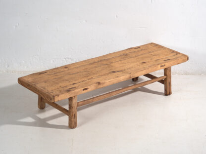 Mesa de centro larga antigua (c.1900) #39