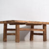 Mesa baja de salón antigua (c.1900) #41