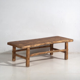Mesa de centro larga antigua (c.1900) #45