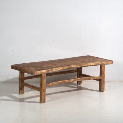 Mesa de centro larga antigua (c.1900) #45