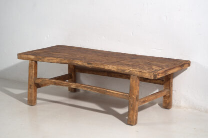 Mesa de centro larga antigua (c.1900) #45