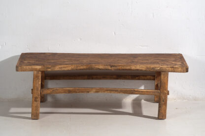 Mesa de centro larga antigua (c.1900) #45