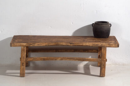 Mesa de centro larga antigua (c.1900) #45