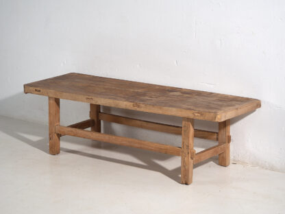 Mesa larga de salón antigua (c.1900) #47