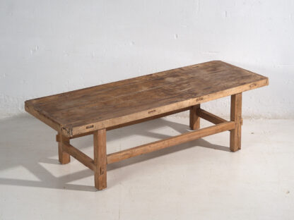 Mesa larga de salón antigua (c.1900) #47