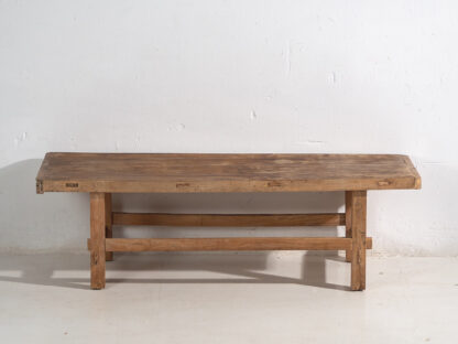 Mesa larga de salón antigua (c.1900) #47