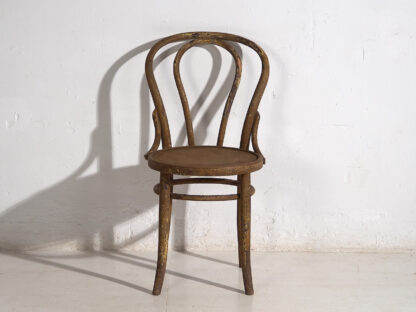 Silla de café antigua de estilo vienés (c.1920)