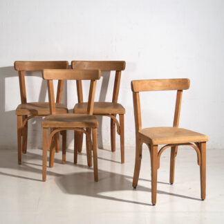 Sillas vintage de estilo vienés (c.1940). Conjunto de 4 piezas #3