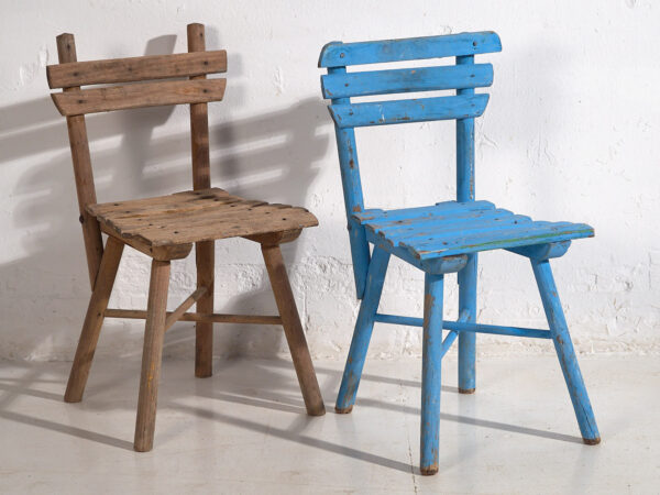 Anciennes chaises d'enfant (vers 1920). Ensemble de 4 pièces #1 – Image 4