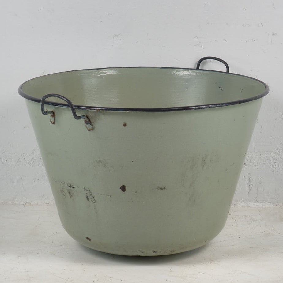 Antique metal cauldron (c.1920) #3