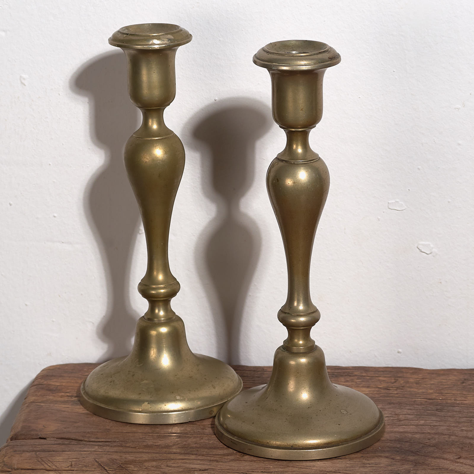Antique table candlesticks (c.1920). Set of 2 pieces #12