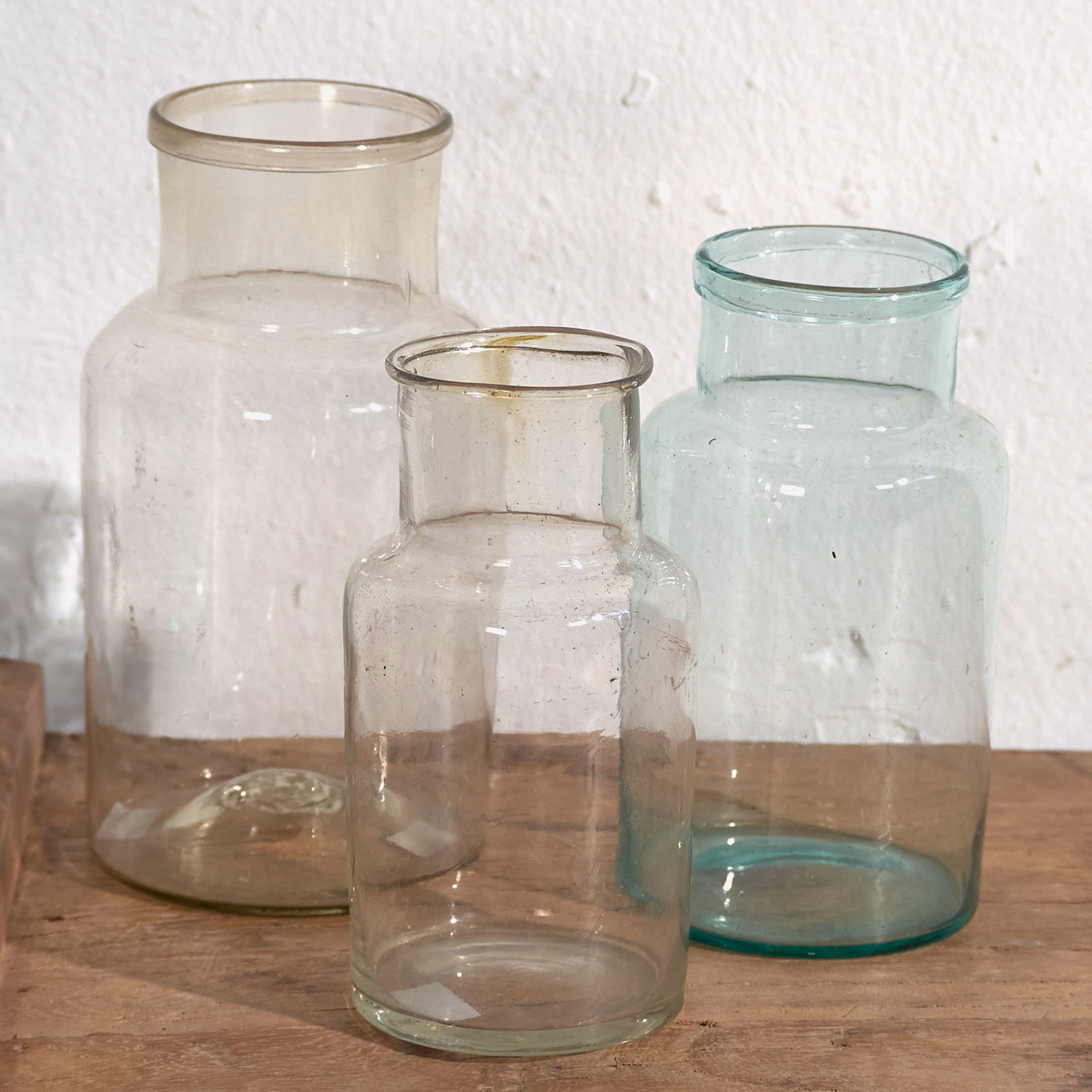 Small antique flasks (c.1920). Set of 3 pieces #16
