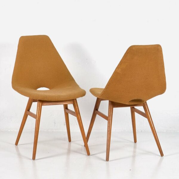 Sillas vintage decorativas (c.1950). Conjunto de 2 piezas